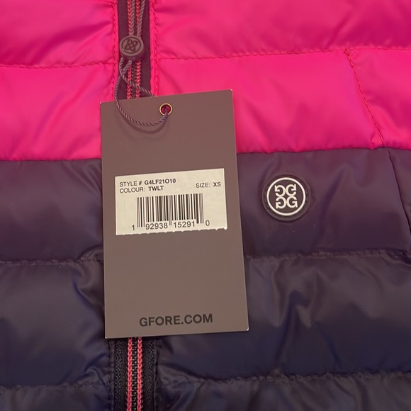 G/FORE Color Block Puffer Vest - RARE - Picture 7 of 8